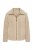 Ulla Popken 851823 Veste en suédine Blanc cassé - Vestes - Vestes femme grande taille