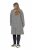 Ulla Popken 851826 Manteau en laine Blanc cassé - Manteaux - Manteaux femme grande taille
