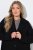 Ulla Popken 851829 Manteau en laine Noir - Manteaux - Manteaux femme grande taille