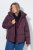 Ulla Popken 851832 Veste matelassée Marron - Vestes - Vestes femme grande taille