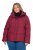 Ulla Popken 851832 Veste matelassée Rouge - Vestes - Vestes femme grande taille