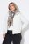 Ulla Popken 851833 Gilet matelassé à col montant Blanc cassé - Gilets sans manches - 
