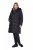 Ulla Popken 851842 Manteau matelassé Noir - Manteaux - Manteaux femme grande taille
