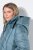 Ulla Popken 851842 Manteau matelassé Kaki - Manteaux - Manteaux femme grande taille