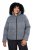 Ulla Popken 851854 Veste matelassée Gris chiné - Vestes - Vestes femme grande taille