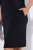 Ulla Popken 852079 Robe t-shirt rayée Noir - Robes - Robes pour toutes les tailles