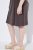 Ulla Popken 852190 Robe en jersey Brun acajou - Robes d'été - Robes d'été grande taille