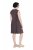 Ulla Popken 852190 Robe en jersey Brun acajou - Robes d'été - Robes d'été grande taille