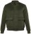 JP1880 852294 Veste en mélange de laine à col montant Vert kaki - Vestes - Vestes Homme Grandes Tailles