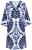 Ulla Popken 852314 Robe imprimée Blanc - Robes midi - Robes midi grande taille