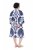 Ulla Popken 852314 Robe imprimée Blanc - Robes midi - Robes midi grande taille