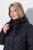 Ulla Popken 852413 Veste matelassée Noir - Vestes - Vestes femme grande taille