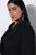 Ulla Popken 852498 Blazer à un bouton et strass Noir - Blazers - Blazers grande taille pour femme