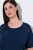 Ulla Popken 852577 Pyjama à motifs Bleu marine - Pyjamas/vêtements de détente - 