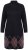Ulla Popken 852597 Robe en maille imprimée à col roulé Noir - Robes en maille - 