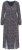 Ulla Popken 852606 Robe longue imprimée Noir - Robes maxi - Robes maxi grande taille