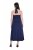 Ulla Popken 852680 Robe de soirée Bleu marine - Robes de soirée - Robes de soirée grande taille