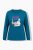 Ulla Popken 852710 Pull d'intérieur à manches longues Pétrole - Pyjamas/vêtements de détente - 