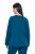 Ulla Popken 852710 Pull d'intérieur à manches longues Pétrole - Pyjamas/vêtements de détente - 