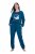 Ulla Popken 852725 Pantalon d'intérieur Pétrole - Pyjamas/vêtements de détente - 