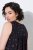 Ulla Popken 852824 Robe fleurie Noir - Robes d'été - Robes d'été grande taille
