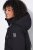 Ulla Popken 852901 Manteau technique Noir - Manteaux - Manteaux femme grande taille