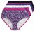 Ulla Popken 852935 Culottes à fleurs lot de 5 Bleu roi - Culottes - 
