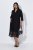 Ulla Popken 852937 Robe en jersey Noir - Robes en jersey - 
