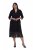 Ulla Popken 852937 Robe en jersey Noir - Robes en jersey - 