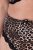 Ulla Popken 853106 Strings à imprimé animal Noir - Culottes - 