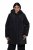 Ulla Popken 853351 Veste matelassée Sympatex imperméable à capuche Noir - Vestes - Vestes femme grande taille