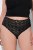 Ulla Popken 853495 Culottes à fleurs lot de 3 Noir - Culottes - 