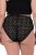 Ulla Popken 853495 Culottes à fleurs lot de 3 Noir - Culottes - 