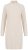 Ulla Popken 853504 Robe en maille à manches longues et col roulé Blanc cassé - Robes en maille - 