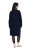 Ulla Popken 853504 Robe en maille à col roulé Bleu marine - Robes - Robes pour toutes les tailles