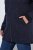 Ulla Popken 853577 Veste polaire Bleu marine - Vestes - Vestes femme grande taille