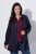 Ulla Popken 853577 Veste polaire Bleu marine - Vestes - Vestes femme grande taille
