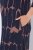 Ulla Popken 853590 Robe en jersey imprimée à manches 3/4 Bleu marine - Robes - Robes pour toutes les tailles