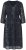 Ulla Popken 853620 Robe mi-longue à imprimé animal et manches 3/4 Noir - Robes midi - Robes midi grande taille