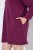 Ulla Popken 853652 Robe sweat à manches longues et capuche Rouge baie - Robes - Robes pour toutes les tailles