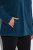 Ulla Popken 853668 Veste polaire à col montant Pétrole - Vêtements en laine polaire - 