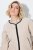 Ulla Popken 853685 Veste teddy Champagne - Vestes - Vestes femme grande taille