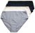 Ulla Popken 853698 Culottes en dentelle lot de 5 Noir - Culottes - 