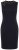 Ulla Popken 853766 Robe moulante sans manches à strass Noir - Robes d'été - Robes d'été grande taille
