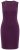 Ulla Popken 853766 Robe moulante à strass Prune - Robes de soirée - Robes de soirée grande taille