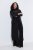 Ulla Popken 853770 Veste à sequins Noir - Vestes - Vestes femme grande taille