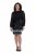 Ulla Popken 853810 Robe à sequins Noir - Robes de soirée - Robes de soirée grande taille
