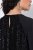 Ulla Popken 853871 Robe à sequins Noir - Robes de soirée - Robes de soirée grande taille