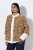 Ulla Popken 853996 Veste Marron clair - Vestes - Vestes femme grande taille