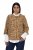 Ulla Popken 853996 Veste Marron clair - Vestes - Vestes femme grande taille